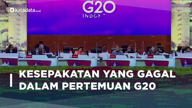Dua Poin yang Bikn Alot Pertemuan Jalur Keuangan G20, Apa Saja? | Katadata Indonesia