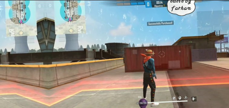 Very nice movemant garena free fire castom room challenge and 2v3. #youtuve