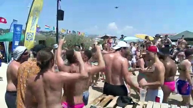 Marseille : le Beach-Rugby à la fête au Prado