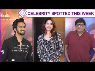 Celebrity Spotted This Week | Sharvari Wagh, Ashok Saraf