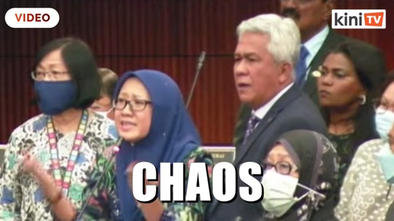 Chaos in Parliament after speaker rejects debate on Petronas asset seizures