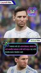 Video hé lộ eFootball 2022 sẽ có nhiều nâng cấp đồ họa so với phiên bản trước đó