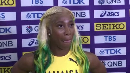 Mondiaux - Fraser-Pryce : "Un cinquième titre sur 100 m, c'est remarquable"