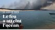 L'incendie a atteint le littoral à La Teste-de-Buch, en Gironde