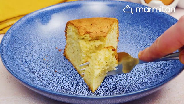 C’est parti pour un gâteau à la vanille pour finir vos repas en beauté !