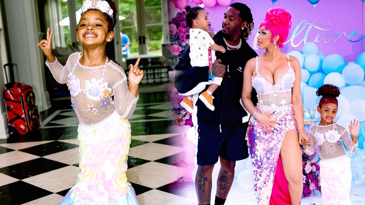 Inside Cardi B Daughter Kulture's Mermaid-Themed 4th Birthday Party
