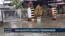 Ruas Jalan Kota Gorontalo Terendam Banjir