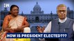 Draupadi Murmu Vs Yashwant Sinha How Indian President Is Elected Presidential Poll 2022