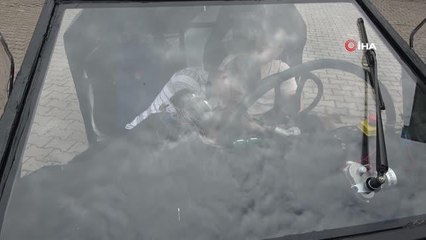 Karabük'te öğrenciler TEKNOFEST için ikinci elektrikli arabayı tasarladı