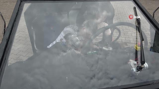 Karabük'te öğrenciler TEKNOFEST için ikinci elektrikli arabayı tasarladı