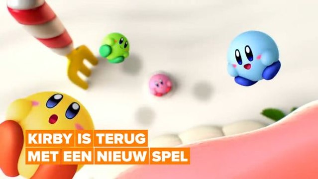 Kirby in een nieuw spel voor wie van zoet houdt