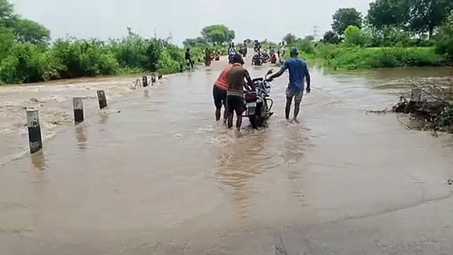 राजस्थान में यहां मूसलाधार बारिश, पानी की भारी आवक, बांध के गेट खोलने का अलर्ट