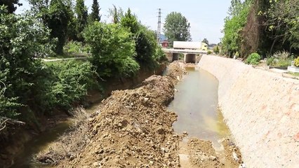 Kocaeli'de dereler islah ediliyor