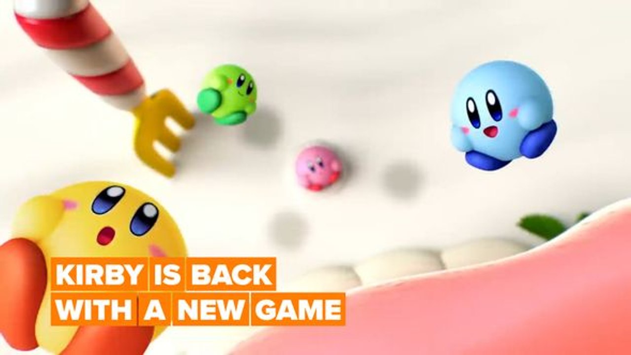 Kirby in a new sweet tooth game