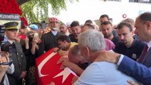 Son dakika haberi | Şehit Teğmen Ömer Faruk Civelek, son yolculuğuna uğurlandı