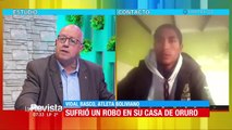 Atleta boliviano que sufrió robo en su domicilio pide garantías a la Policía para proteger a su familia