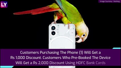 Nothing Phone (1) With Snapdragon 778G+ SoC Launched in India; Price, Features & Specifications