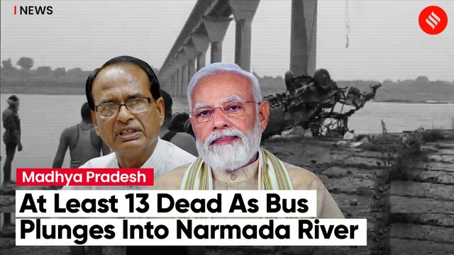 Bus Falls Into Narmada River In Madhya Pradesh, At Least 13 Dead