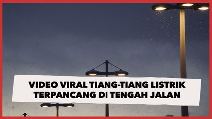 Video Viral Tiang-tiang Listrik Terpancang di Tengah Jalan, Publik: Pebalap F1 pun Ngeluh Lewat Sini