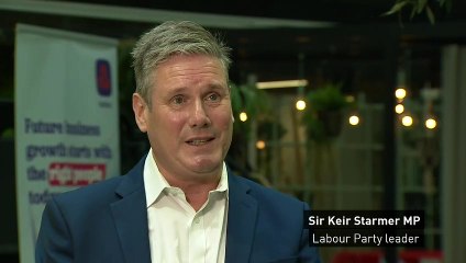 Starmer: Tory Party tearing itself apart over leadership