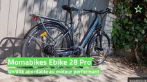 Test momabikes ebike 28.2 : un vélo électrique abordable pensé pour la ville