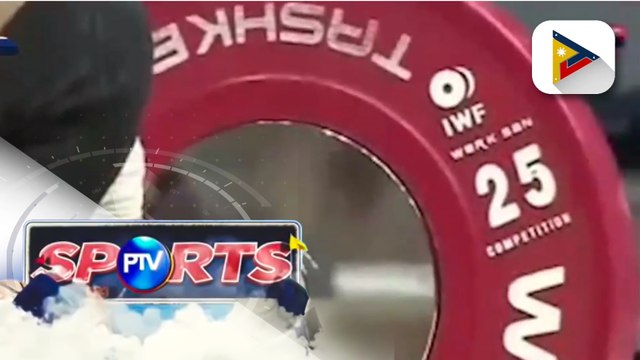 Pinoy weightlifters, on a rampage sa Asian Youth and Jr. Championships