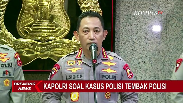 BREAKING NEWS - Irjen Ferdy Sambo Dinonaktifkan, Tugas Kadiv Propam Polri Diserahkan ke Wakapolri