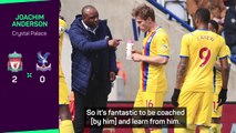 Joachim Andersen praises 'legend' Patrick Vieira