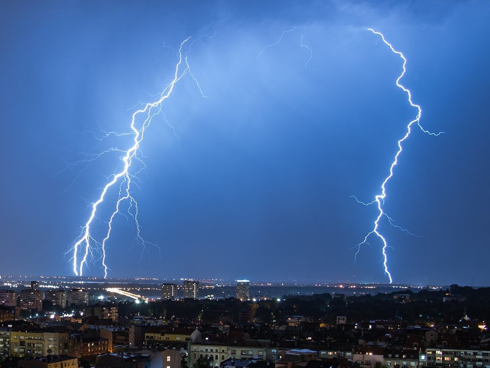 Vorsicht! hier schlagen in deutschland am häufigsten blitze ein