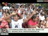 Niños mirandinos celebraron su día en los estadios de béisbol Félix Ruiz y Martín Rada de Cartanal