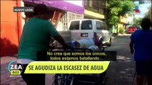 Así se vive la crisis por el agua en Nuevo León