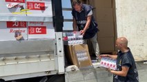 Contrabbando, 5 tonnellate e mezzo di sigarette sequestrate nel Casertano (18.07.22)
