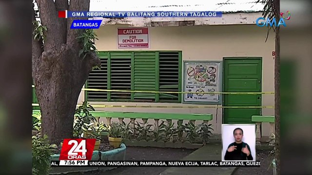Inspeksyon at pagkukumpuni ng ilang silid-aralan sa Batangas, tuluy-tuloy para sa pagbubukas ng klase sa Agosto | 24 Oras