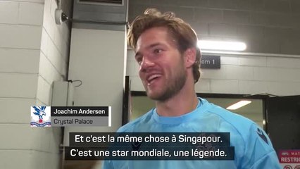 Crystal Palace - Andersen : "Vieira est une star mondiale, une légende"