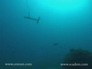 Survey sonar de mines sous-marines