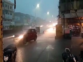सावन के पहले सोमवार को इन्द्रदेव ने किया रुद्राभिषेक