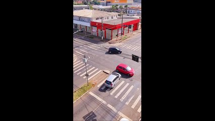 Les feux sont éteint et tout se passe super bien sur la route... chanceux