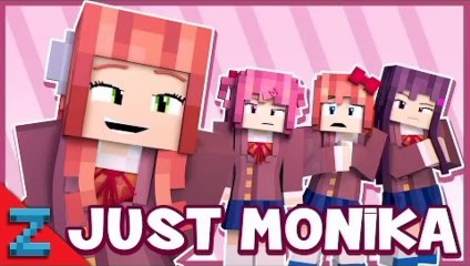 “Just Monika” Minecraft Doki Doki Animated Music Video