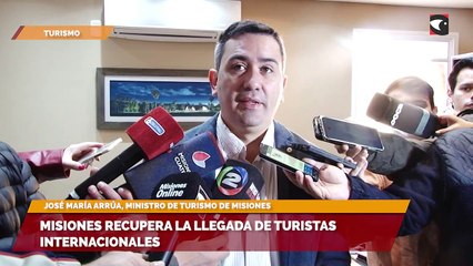 Misiones recupera la llegada de turistas internacionales