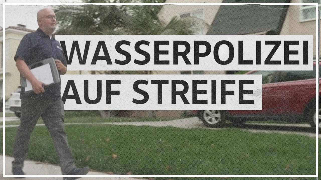„Wasserpolizei“ patrouilliert durch die Straßen von Los Angeles