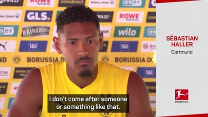 I'm not Haaland's successor at Dortmund - Haller