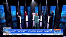 Entre ataques personales terminó debate de candidatos a suceder a Boris Johnson