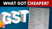 Revised GST rates: What's Cheaper, What's Costlier