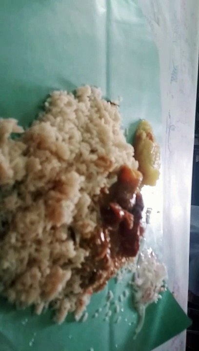 marriage function to eating briyani food