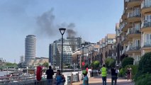 Clapham fire: Woman treated for smoke inhalation at south London balcony blaze