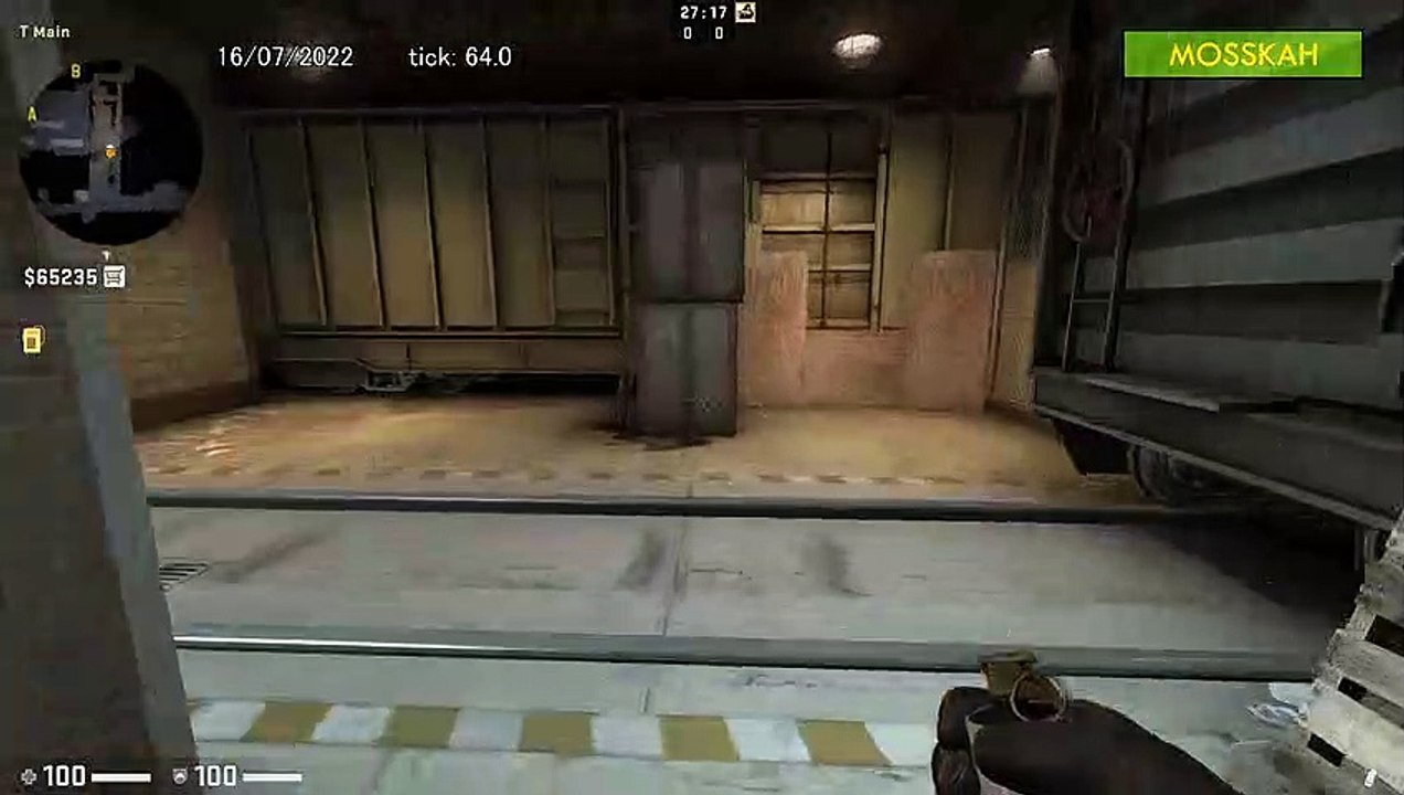 How to Smoke Hell on Train, option 1 - CSGO
