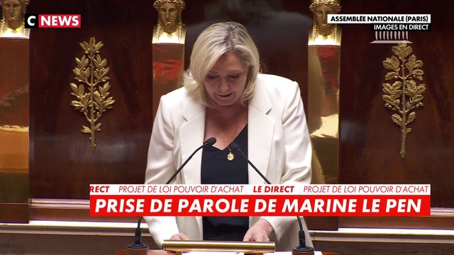 Marine Le Pen : «Nous voterons l’essentiel des mesures»