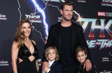 Chris Hemsworth called his wife Elsa Pataky his "rock"