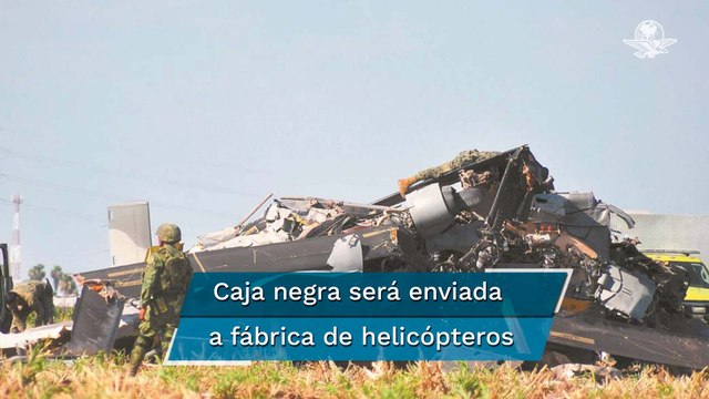 Marina ya investiga causas del desplome de helicóptero en Sinaloa: AMLO
