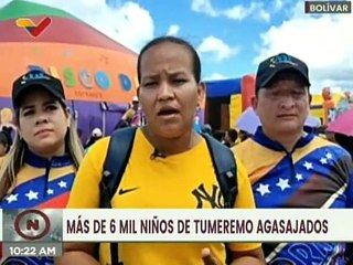 Bolívar | Fundación 3RRR, empresarios y comerciantes agasajaron a más de 6 mil niños de Tumeremo